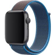 CoverZone Apple Watch 38 mm Uyumlu Kaya Mavi Spor Loop Kordon