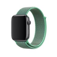 CoverZone Apple Watch 38 mm Uyumlu Su Yeşili Spor Loop Kordon