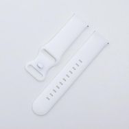 CoverZone Apple Watch 4 Uyumlu Kayış Yumuşak Çift Tokalı 38-40 mm Termoplastik Beyaz Kordon