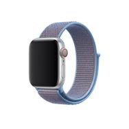 CoverZone Apple Watch 40 mm Bilekli Kumaş Açık Mavi Kordon