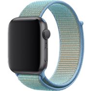 CoverZone Apple Watch 40 mm Mavi Kantaron Spor Loop Kordon