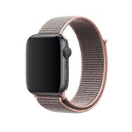 CoverZone Apple Watch 40 mm Uyumlu Kum Pembe Spor Loop Kordon