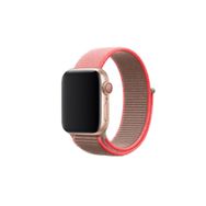 CoverZone Apple Watch 42-44 mm Fabric K20 Bilekli Kumaş Kayış Açık Pembe Kordon