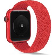 CoverZone Apple Watch 42 mm Knitting Braid Small Kırmızı Kordon