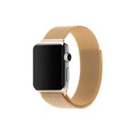 CoverZone Apple Watch 42 mm Mıknatıslı Metal Kayış Gold ENT Kordon