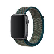 CoverZone Apple Watch 42 mm Uyumlu Hiper Yeşil Spor Loop Kordon