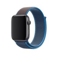 CoverZone Apple Watch 42 mm Uyumlu Kaya Mavi Spor Loop Kordon