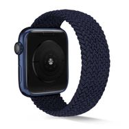 CoverZone Apple Watch 44 mm Knitting Braid Medium Lacivert Kordon