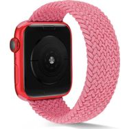 CoverZone Apple Watch 44 mm Knitting Braid Small Pembe Kordon