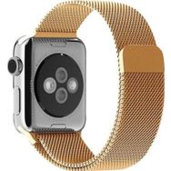 CoverZone Apple Watch 44 mm Mıknatıslı Metal Kayış Gold ENT Kordon
