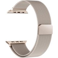 CoverZone Apple Watch 44 mm Mıknatıslı Metal Kayış Rose Gold Kordon