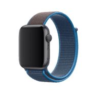 CoverZone Apple Watch 44 mm Uyumlu Kaya Mavi Spor Loop Kordon