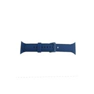 CoverZone Apple Watch 5 38-40 mm Uyumlu Delikli Vlahovic Dikişli Tokalı Lacivert Kordon