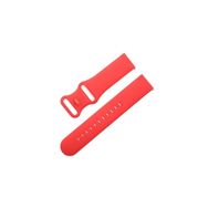 CoverZone Apple Watch 5 42-44 mm Uyumlu Yumuşak Çift Tokalı Termoplastik Kırmızı Kordon