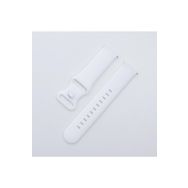 CoverZone Apple Watch 7 Uyumlu Kayış Yumuşak Çift Tokalı 41 mm Termoplastik Beyaz Kordon