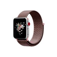 CoverZone Apple Watch Kahve 44 mm Bilekli Kumaş Kordon