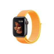 CoverZone Apple Watch Sarı Turuncu 38-40 mm Bilekli Fabric Kumaş Kordon