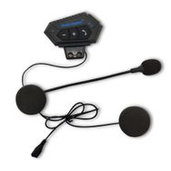 CoverZone BT-12 Siyah Kablosuz Motosiklet Bluetooth Kask Kulaklığı