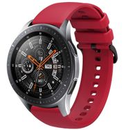 CoverZone Galaxy Gear S3 Termoplastik Perforated Bordo Kordon