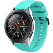 CoverZone Galaxy Gear S3 Termoplastik Perforated Su Yeşili Kordon