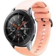 CoverZone Galaxy Gear S3 Termoplastik Perforated Toz Pembe Kordon