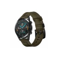 CoverZone Galaxy Gear S3 Yeşil Deri Kordon