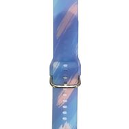 CoverZone Galaxy Watch 3 45 mm Uyumlu Renkli Desenli Erstwhile Blue Sky Kayış Kordon