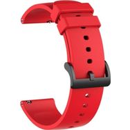 CoverZone Galaxy Watch Active 2 40 mm Spor Quintessential Kırmızı Kordon