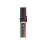 CoverZone Haylou Solar LS05 22 mm Renkli Desenli Erstwhile Rainbow Kayış Kordon