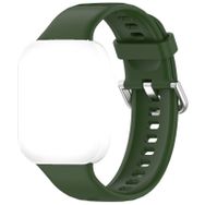 CoverZone Huawei Watch Fit 3 Uyumlu Spor Renkli Lagniappe Silikon Yeşil Kayış Kordon