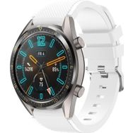 CoverZone Huawei Watch GT3 Pro Uyumlu 46 mm Classic Frontier Kayış Beyaz Kordon