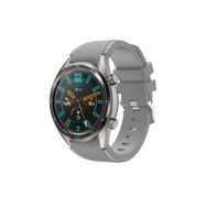 CoverZone Huawei Watch GT3 Pro Uyumlu 46 mm Classic Frontier Kayış Gri Kordon
