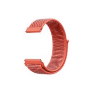 CoverZone Huawei Watch GT3 Pro Uyumlu 46 mm Kayışı Kaliteli Hasır Örme Kayış Turuncu Kordon