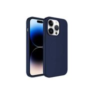 CoverZone iPhone 11 Pro Max Magsafe Wireles Şarj Özellikli Pastel Color Silikon Siyah Cep Telefonu Kılıfı