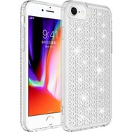 CoverZone iPhone 12 Airbagli Kamera Korumalı Parlak Tasarımlı Z-Snow Emollient Renksiz Cep Telefonu Arka Kapak