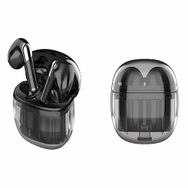 Coverzone Kablosuz Kulak Içi Kulaklık Şeffaf Transparan Orjinal Tasarım Bluetooth 5.3 Apple iPhone Uyumlu Samsung Uyumlu Şarj Kutusu ile Dokunma Kontrollü Ergonomik Dizayn P62 Pro - Siyah