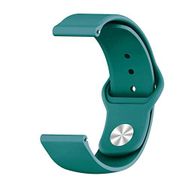 CoverZone Samsung Galaxy Watch 3 45 mm Kayış Termoplastik New Cord Petrol Mavi Kordon