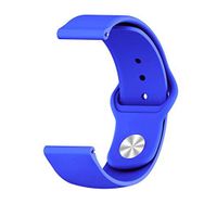 CoverZone Samsung Galaxy Watch 42 mm Kayış Termoplastik New Cord Mavi Kordon