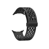 CoverZone Samsung Galaxy Watch Ultra Uyumlu Toka Single Şık Tasarım Siyah Kayış Kordon