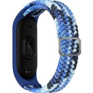 CoverZone Xiaomi Mi 7 Band Mixed Hasır Örmeli Blue Kayış Kordon