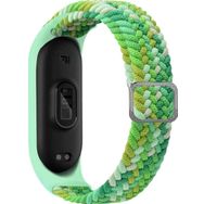 CoverZone Xiaomi Mi 7 Band Mixed Hasır Örmeli Yeşilimsi Kayış Kordon