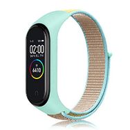 CoverZone Xiaomi Mi Band 6 Uyumlu Hasır Örme NO-27 Kayış Kordon