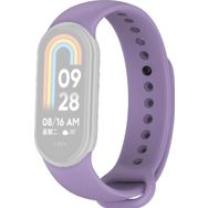 CoverZone Xiaomi Mi Band 8 Termoplastik Lila Kayış Kordon
