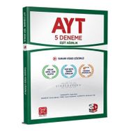 Çözüm Yayınları AYT Eşit Ağırlık Tamamı Video Çözümlü 5 Deneme