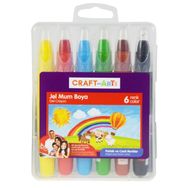 Craft and Arts 6'lı Jel Mum Boya