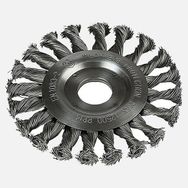 Craftomat 115 mm Örgülü Disk Tel Fırça