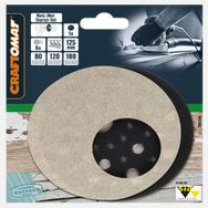 Craftomat 125 mm 7-PC Zımpara Kağıdı
