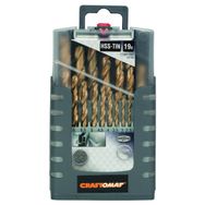 Craftomat HSS-Tin 1-10 mm Metal Matkap Ucu Set