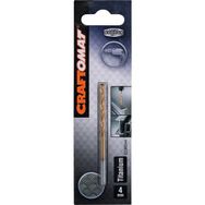 Craftomat HSS-TiN 4x43x75 mm Metal Matkap Ucu