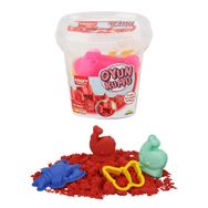 Crafy Kırmızı 350 gr Oyun Kumu Seti